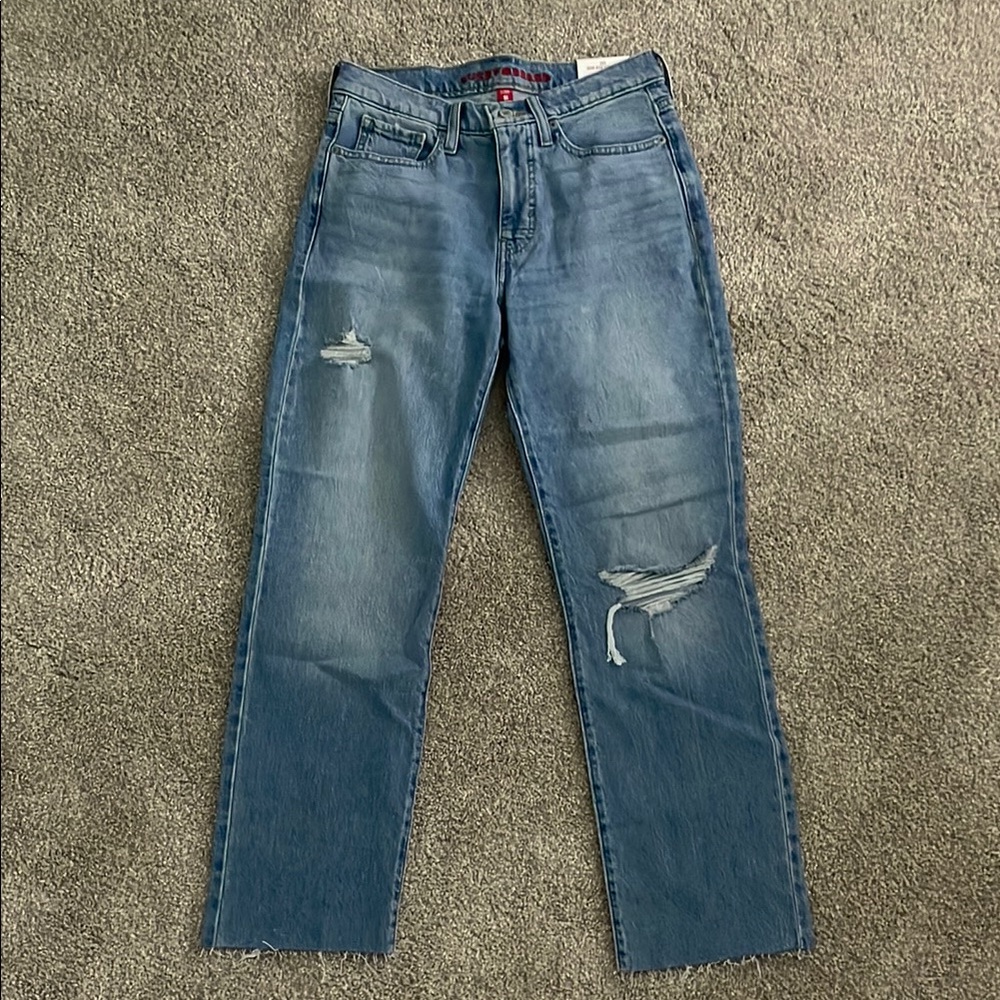 NWT Lucky Brand Zoe High Rise Straight